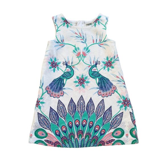 OshKosh Genuine Kids Peacock Dress 3T - Picture 1 of 6